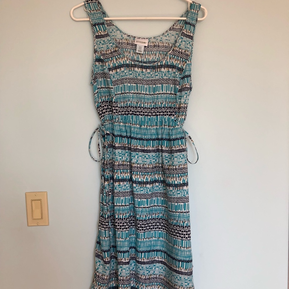 Blue Motherhood Maternity dress